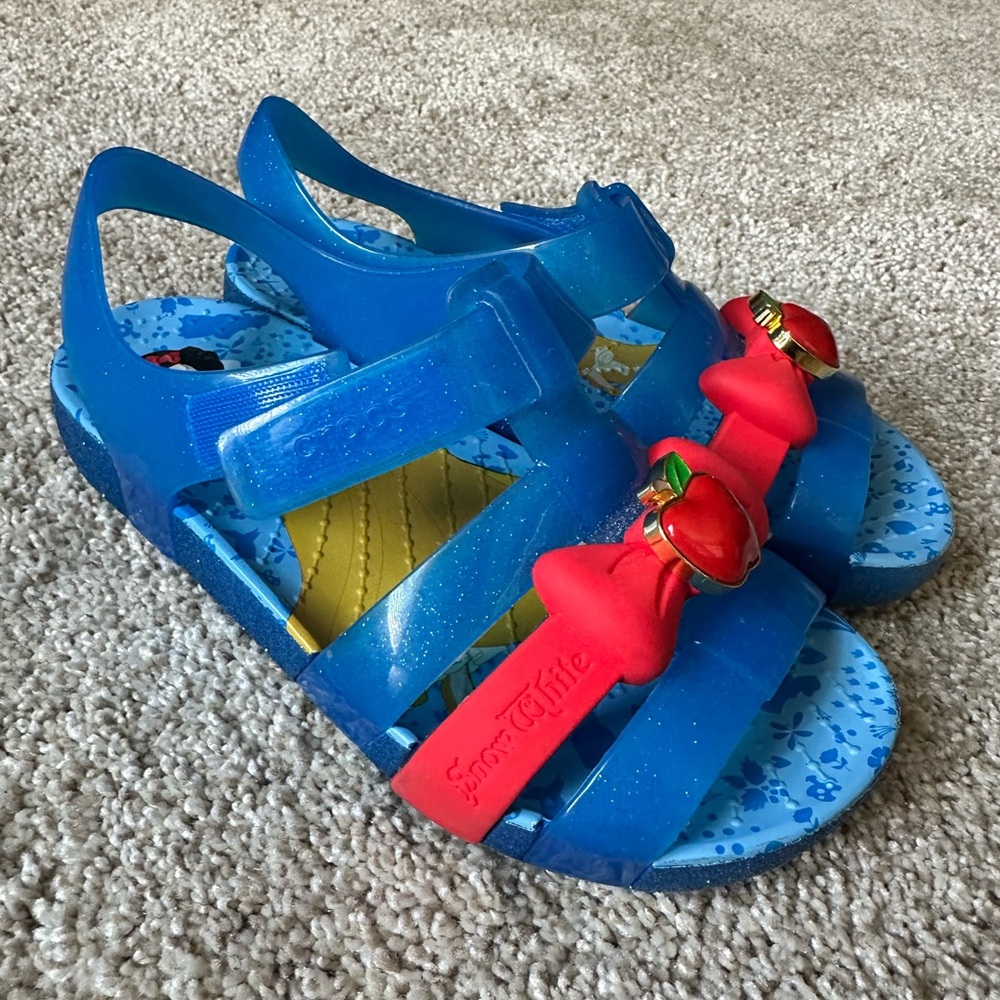 Snow White Crocs Sandals